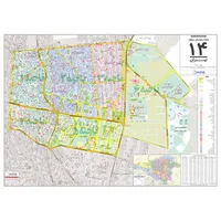  نقشه گیتاشناسی نوین مدل راهنمای منطقه 14 تهران کد 1314
