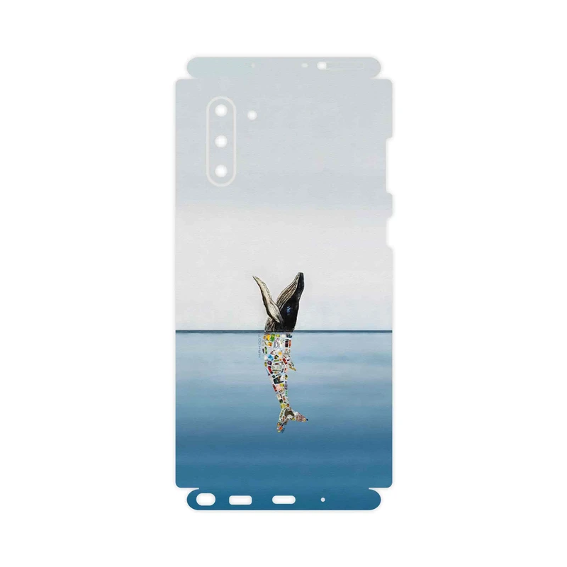 برچسب پوششی ماهوت مدل Collage of Sea Trash-FullSkin مناسب برای گوشی موبایل سامسونگ Galaxy Note 10