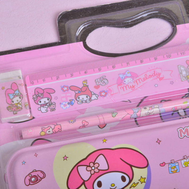 بسته لوازم تحریر مدل ملودی طرح سانریو مجموعه 5 عددی