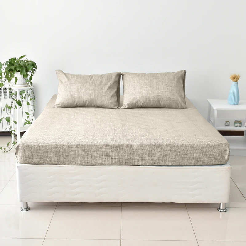 سرویس ملحفه بومرنگ مدل Seramik-180 دونفره 3 تکه