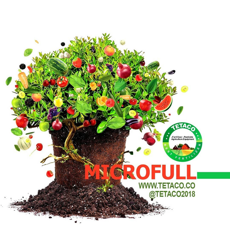 کود میکروفول گیاهان خانگی تتاکو مدل TETACO-120 وزن 120 گرم