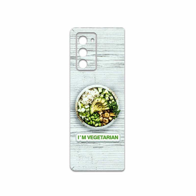 برچسب پوششی ماهوت مدل Im-vegetarian مناسب برای گوشی موبایل سامسونگ Galaxy Z FOLD 2