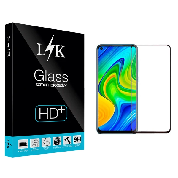 محافظ صفحه نمایش ال کی مدل Hard glass مناسب برای گوشی موبایل شیائومی 9 Redmi Note