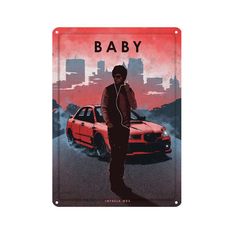 دیوارکوب مدل فیلم کد s 1369 baby driver