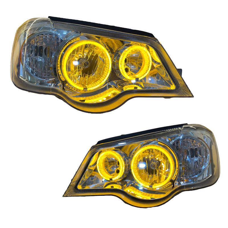 چراغ جلو خودرو مدل گلس زنبوری مناسب برای پراید بسته 2 عددی