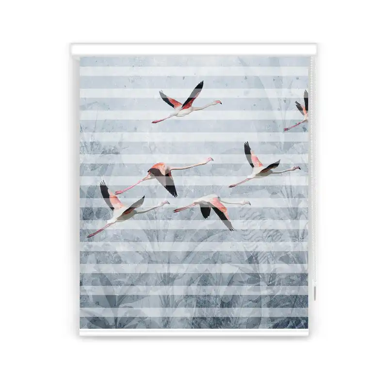 پرده زبرا مدل F-7637 سایز 125x150 سانتی متر