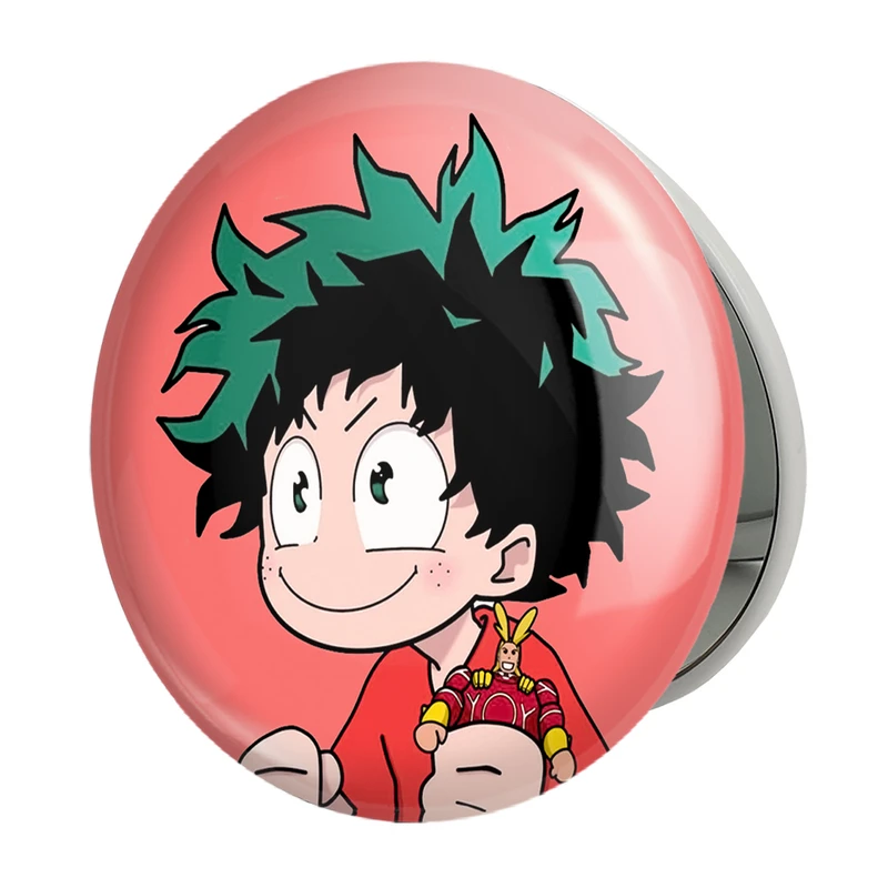 آینه جیبی خندالو طرح ایزوکو میدوریا انیمه آکادمی قهرمان من My Hero Academia مدل تاشو کد 10073 
