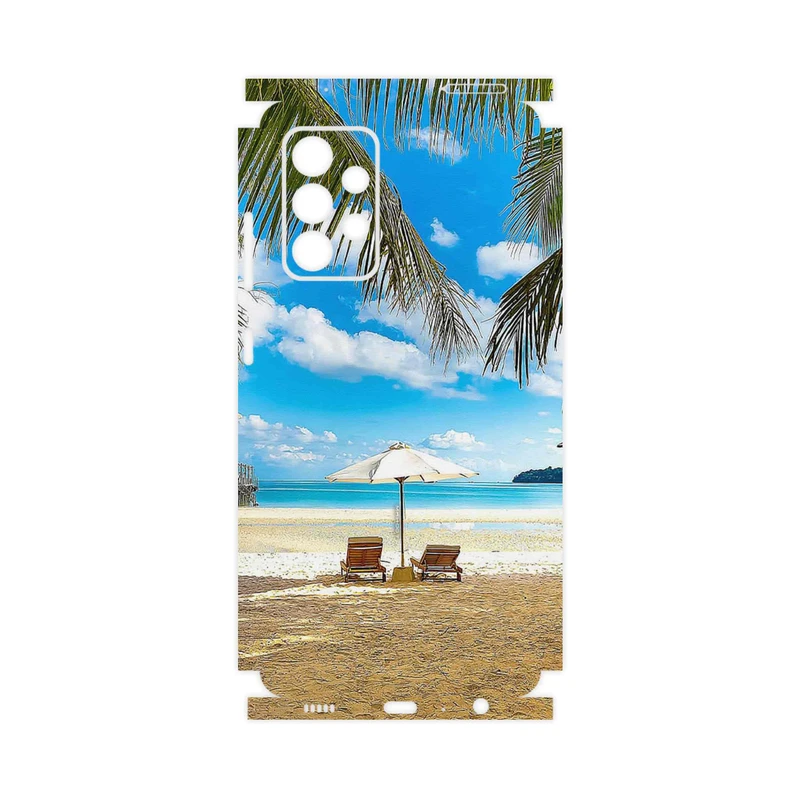 برچسب پوششی ماهوت مدل Beach-FullSkin مناسب برای گوشی موبایل سامسونگ Galaxy A52 4G