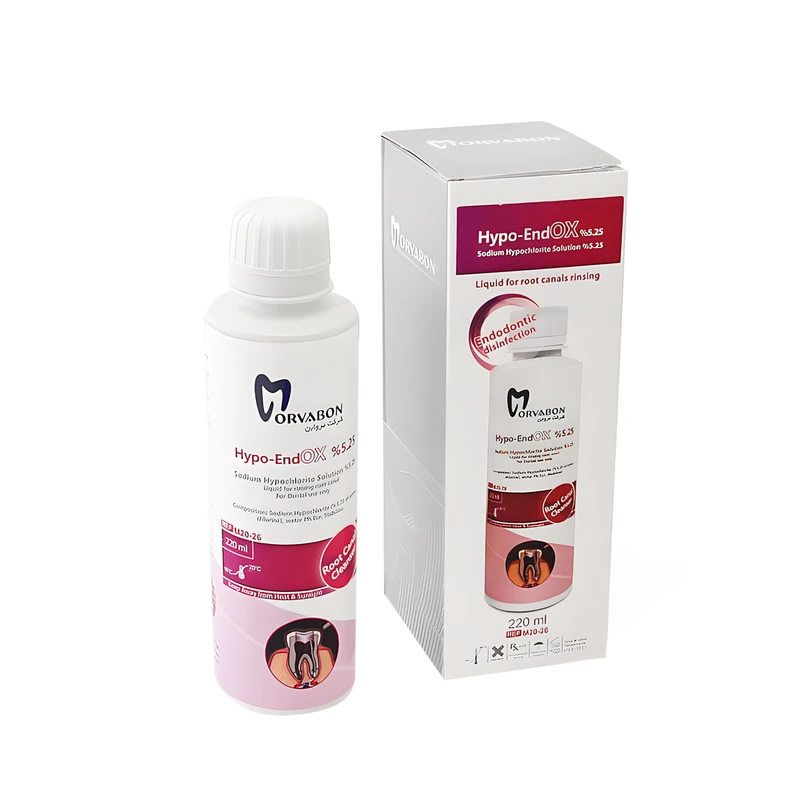 محلول هایپو کلرید سدیم مروابن مدل Hypo Endox حجم 1000 میلی لیتر