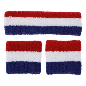 ست هدبند و مچ بند ورزشی مدل AZ-02 بسته 3 عددی