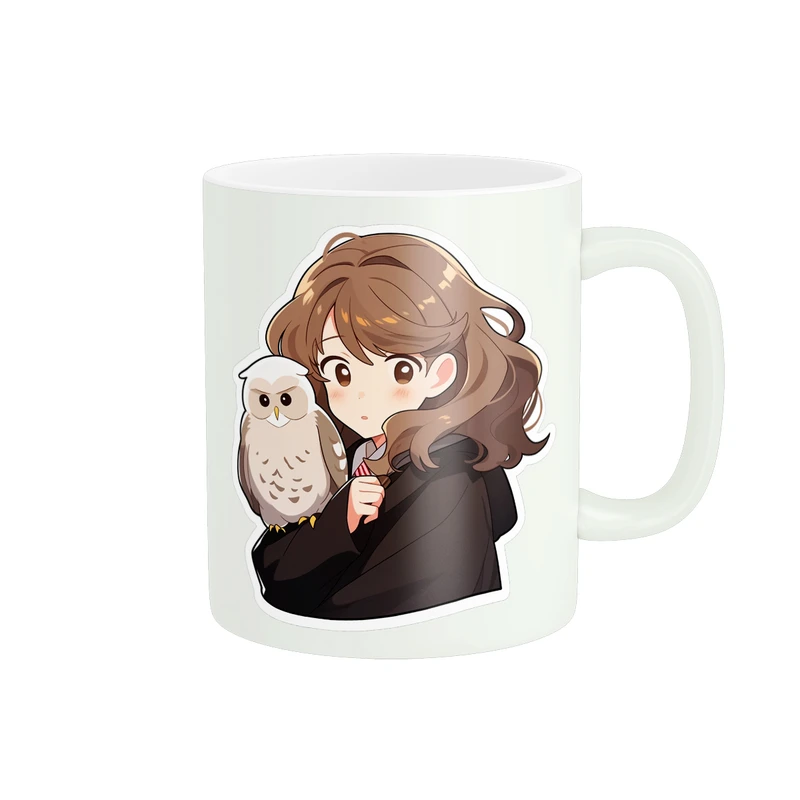 ماگ پاد آفرین مدل هری پاتر طرح هرماینی کد 1036