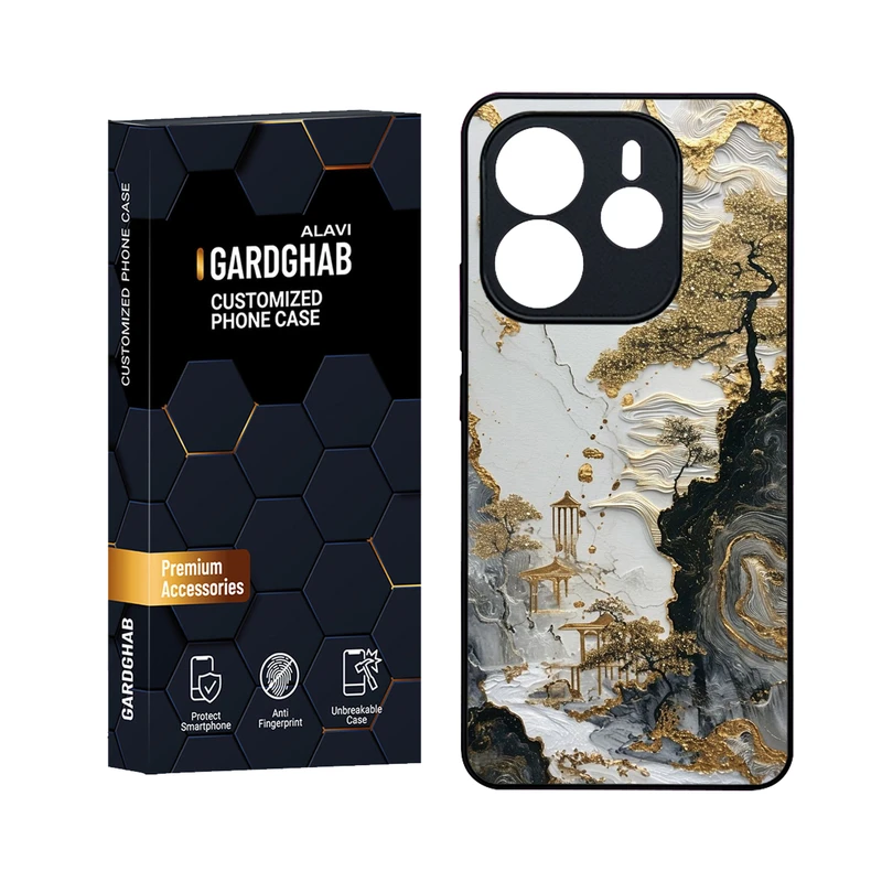 کاور گارد قاب علوی مدل MLG مناسب برای گوشی موبایل شیائومی Redmi Note 14 4G