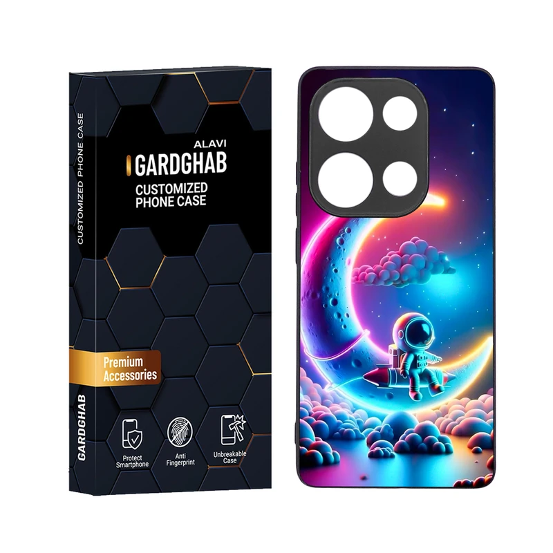 کاور گارد قاب علوی مدل دور ژله ای مناسب برای گوشی موبایل شیائومی Poco M6 Pro 4G