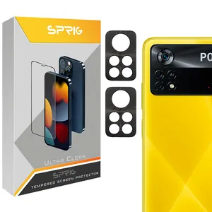 محافظ لنز دوربین اسپریگ مدل LNSP مناسب برای گوشی موبایل شیائومی POCO X4 Pro 5G بسته دو عددی
