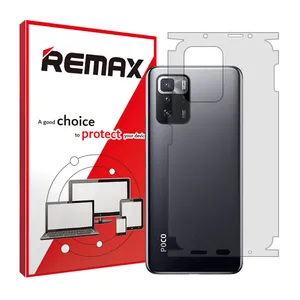 Remax brand shockproof clear back protector glass for Xiaomi Poco X3 GT