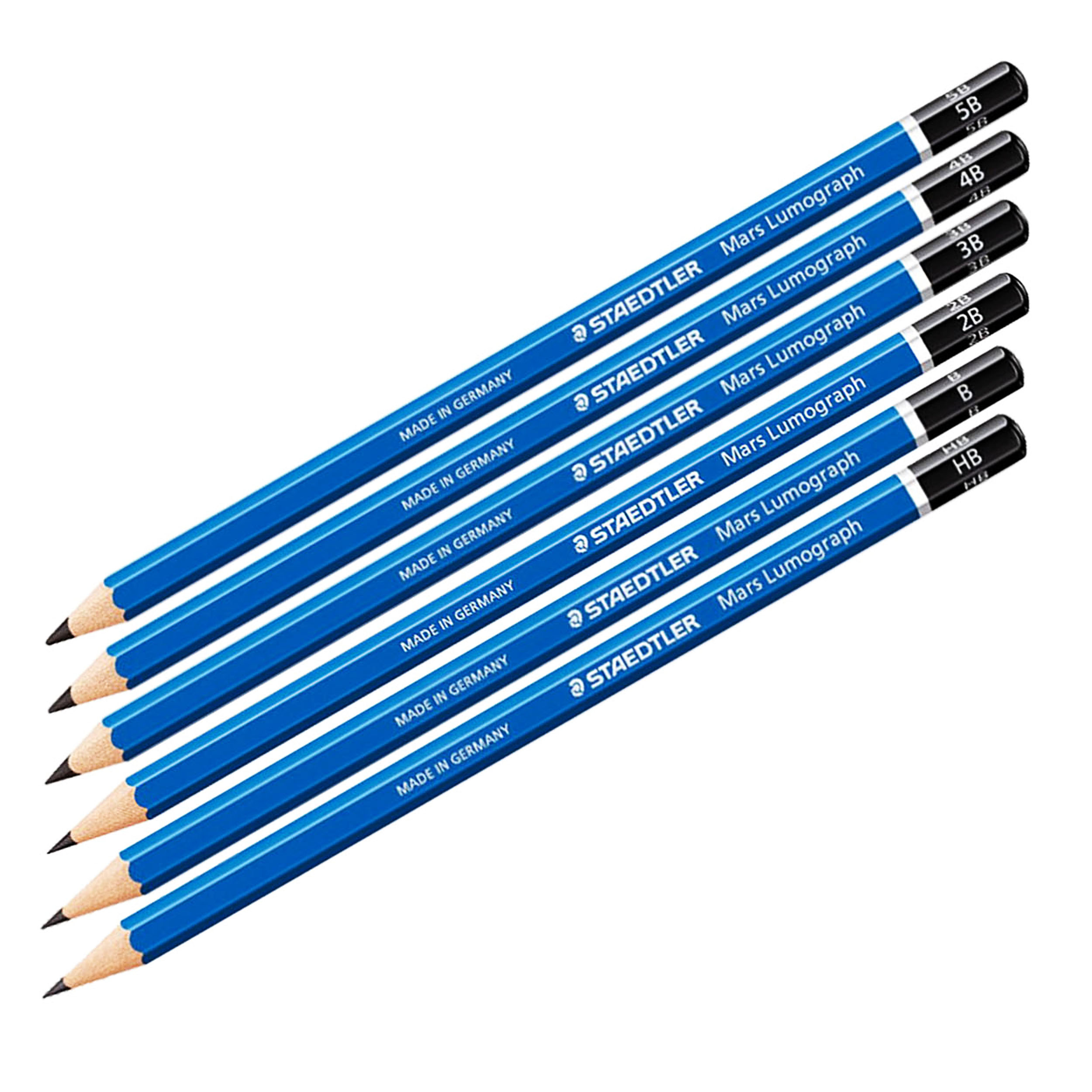 مداد طراحی استدلر مدل مارس لوموگراف بسته 6 عددی