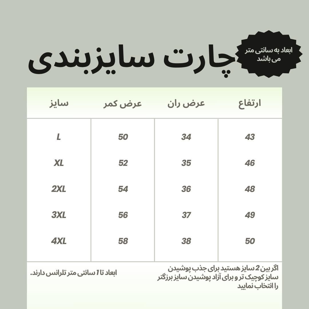 شلوارک ورزشی مردانه نوزده نودیک مدل SH1953 BW -  - 4