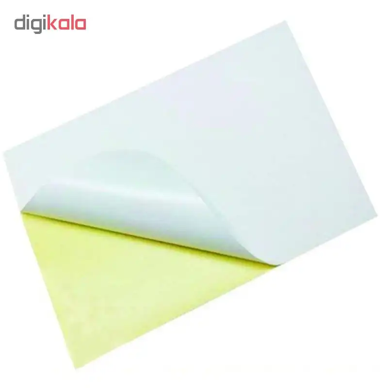 کاغذ A4 پشت چسبدار مات کد210 بسته 10 عددی