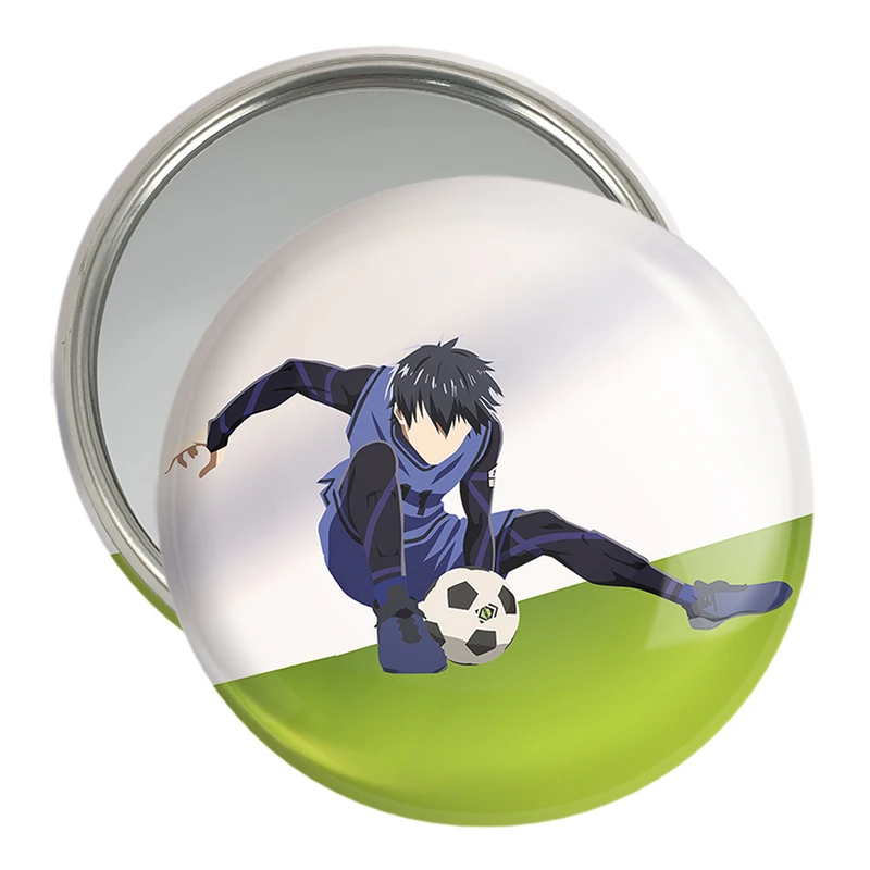 آینه جیبی خندالو مدل یویچی انیمه Blue Lock کد 24411