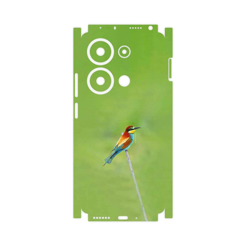 برچسب پوششی ماهوت مدل European bee-eater-FullSkin مناسب برای گوشی موبایل شیائومی Redmi Note 13 Pro 4G