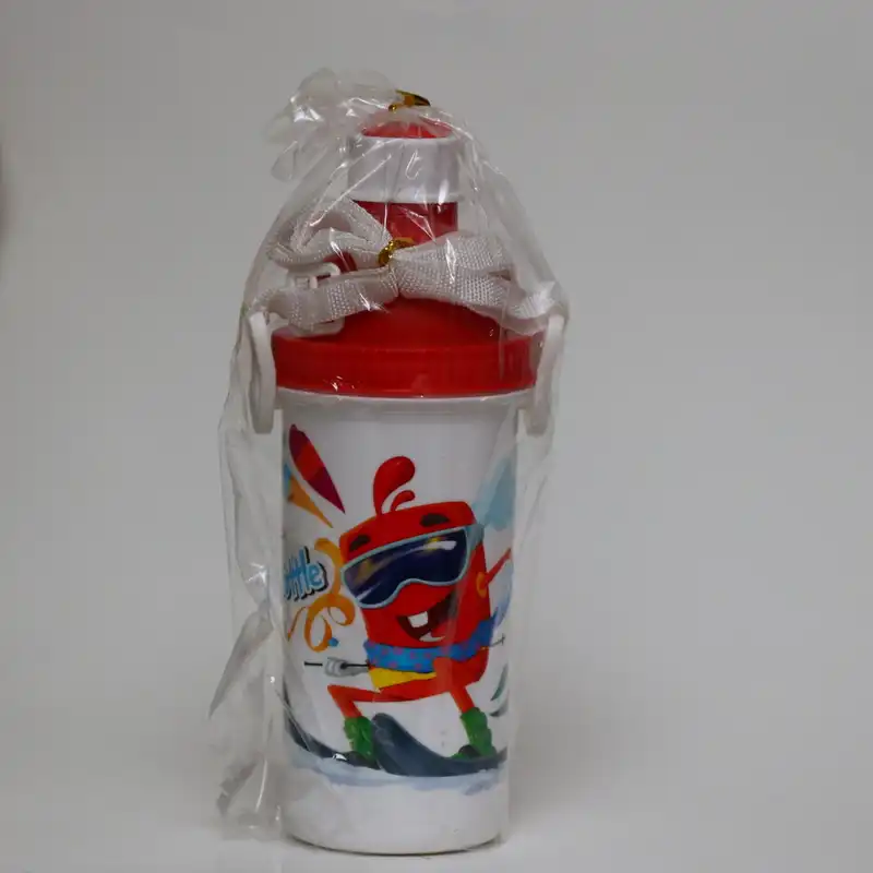 قمقمه کودک کد 001 طرح آدمک خمیری گنجایش 1 لیتر