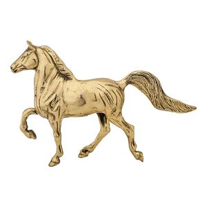 مجسمه برنزی مدل اسب دونده بدون زین کد 8851