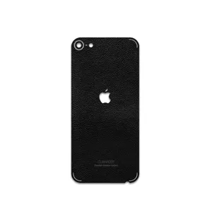 MAHOOT Black-Leather Cover Sticker for apple iPod touch 6th Gen