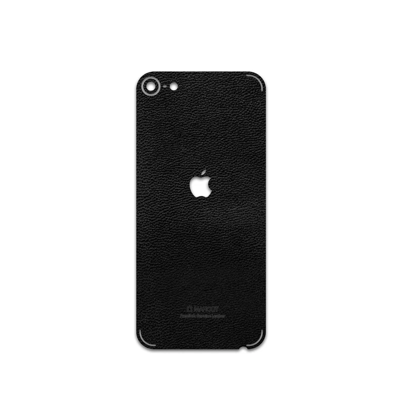 برچسب پوششی ماهوت مدل Black-Leather مناسب برای گوشی موبایل اپل iPod touch 6th Gen