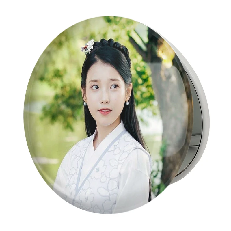 آینه جیبی خندالو طرح آیو IU مدل تاشو کد 11628 