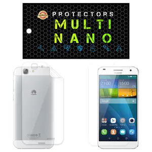 Multi Nano X-SFT Screen Protector For Huawei Ascend G7 with back skin