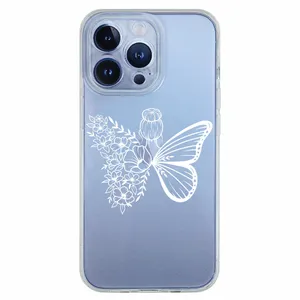 Megafone Butterfly Girl C53-W Cover For Apple iPhone 13 Pro