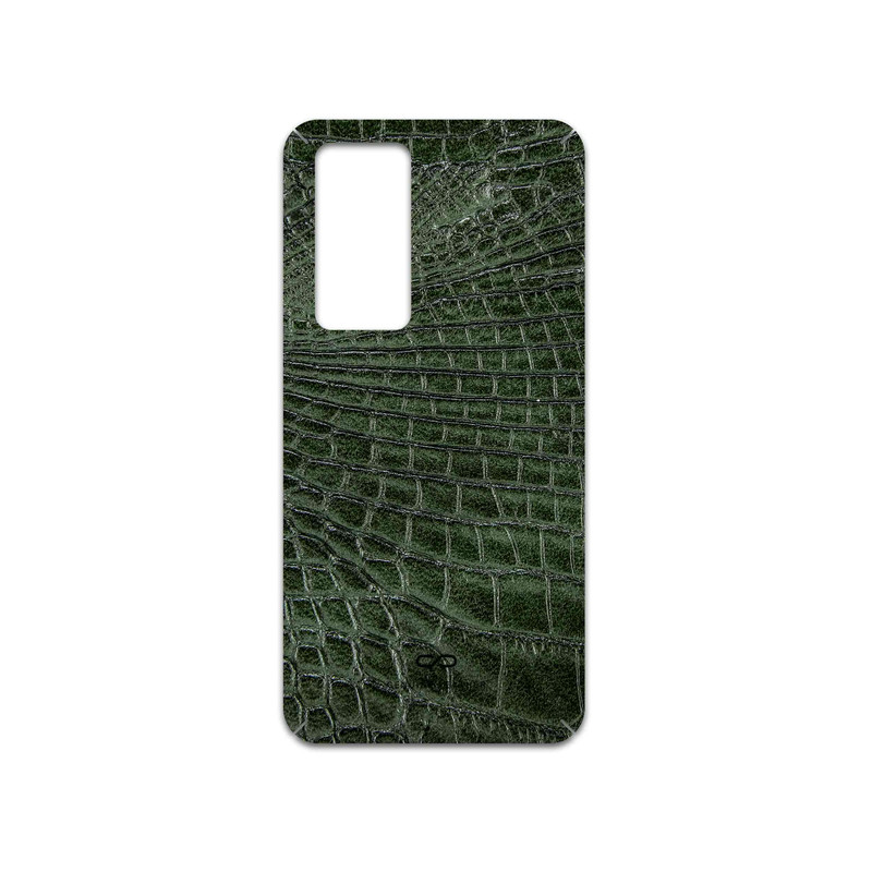 برچسب پوششی ماهوت مدل Green-Crocodile-Leather مناسب برای گوشی موبایل شیائومی 12T