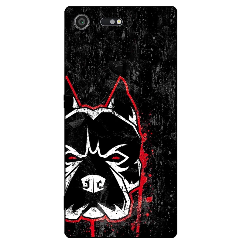 کاور مگافون طرح بولداگ مدل 8162 مناسب برای گوشی موبایل سونی Xperia XZ Premium 