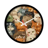 ساعت رومیزی عقربه‌ای راویتا مدل گربه کد 3583