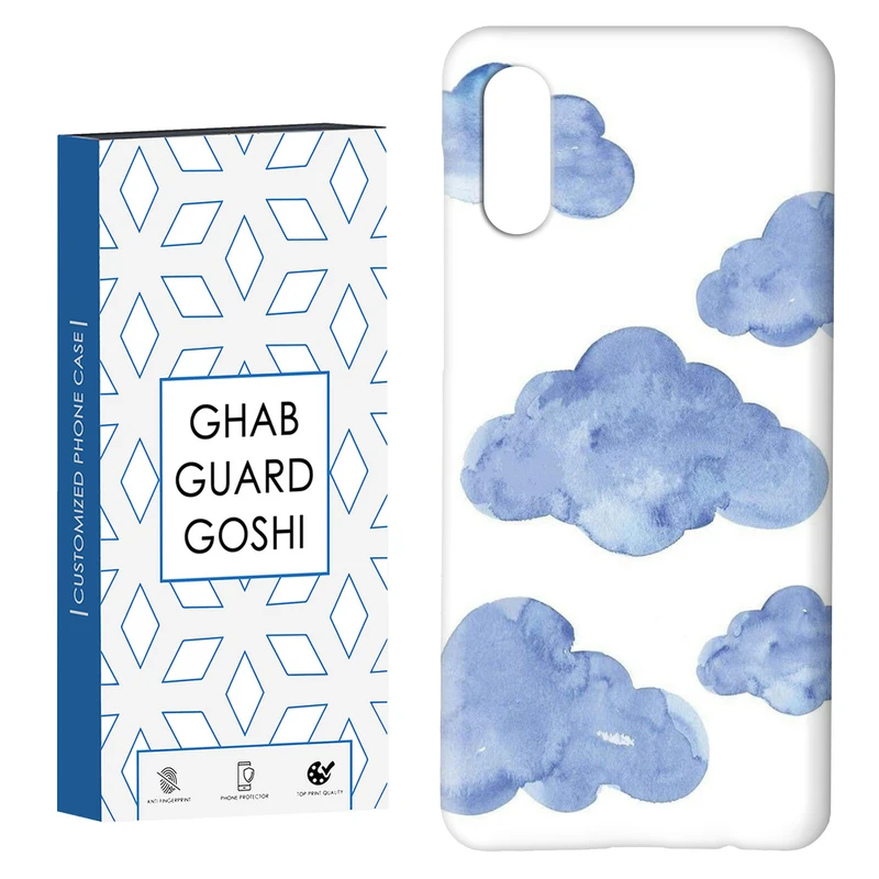 کاور قاب گارد گوشی طرح ابر کد Dimo-318 مناسب برای گوشی موبایل سامسونگ Galaxy A02 / M02