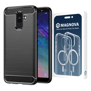 کاور مگنوا مدل GripTech مناسب برای گوشی موبایل سامسونگ Galaxy A6 Plus 2018