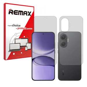 Remax Matte Screen Protector Full Screen Model Suitable for Xiaomi Redmi Turbo 4 Pro Mobile Phone along with the back protector