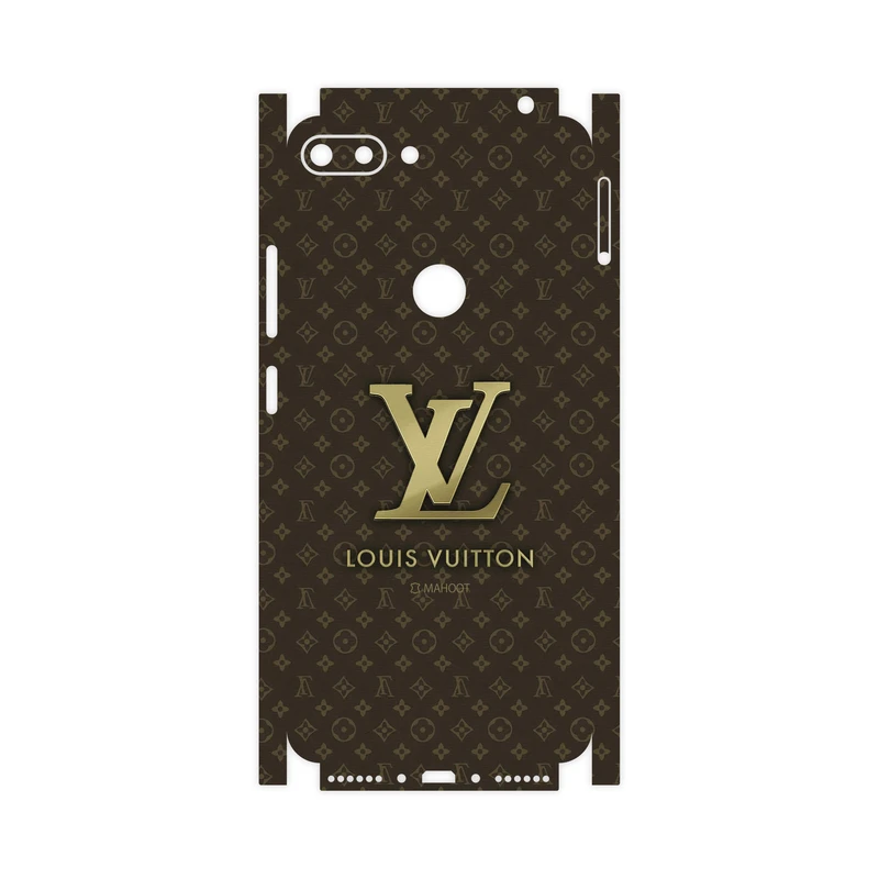 برچسب پوششی ماهوت مدل LOUIS-VUITTON-Logo-FullSkin مناسب برای گوشی موبایل جی پلاس T10