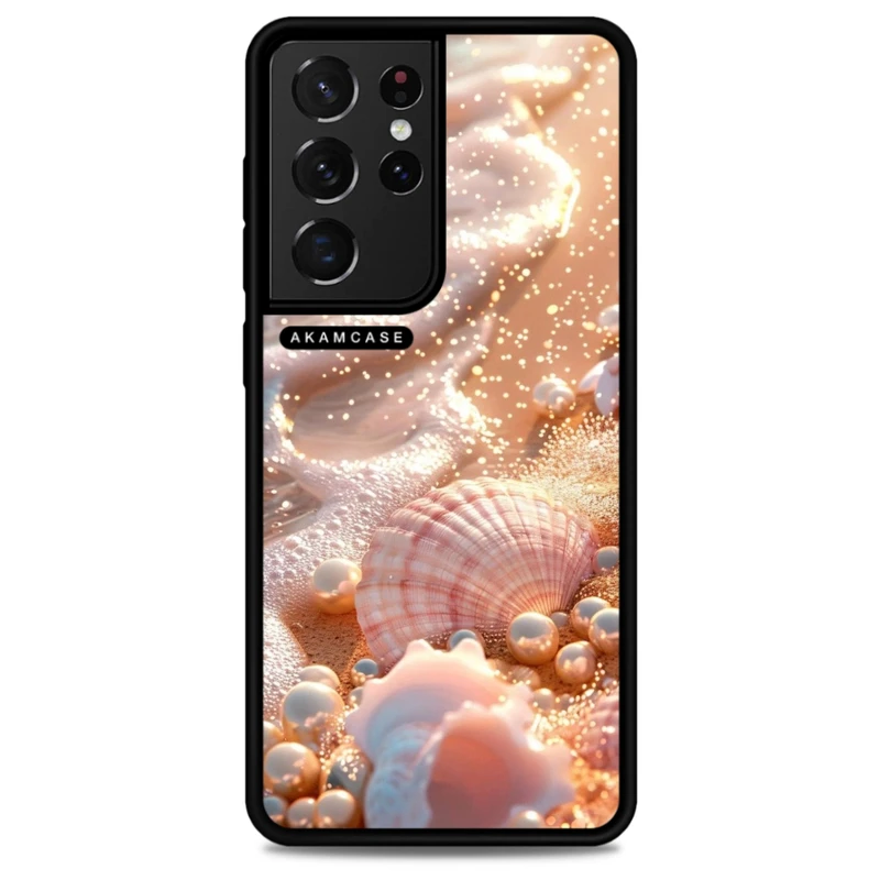 کاور آکام مدل AMC-WSGS21U-PEARL1 مناسب برای گوشی موبایل سامسونگ Galaxy S21 Ultra