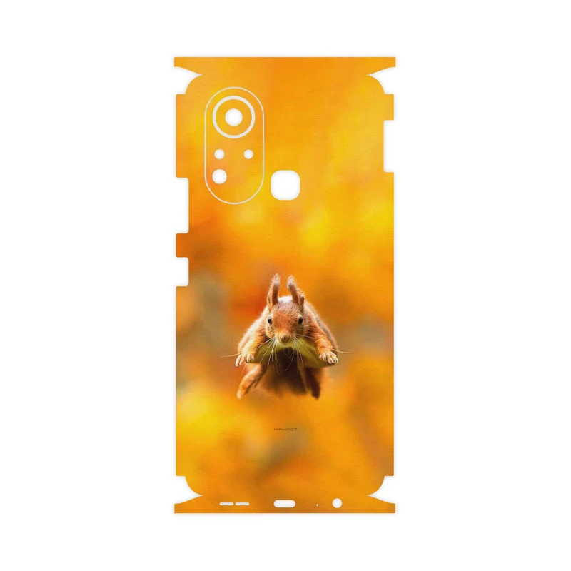 برچسب پوششی ماهوت مدل Squirrel-FullSkin مناسب برای گوشی موبایل اینفینیکس Hot 11s