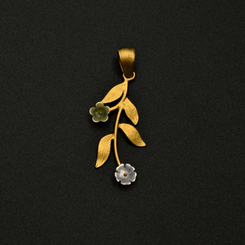 آویز گردنبند طلا 18 عیار زنانه مدل السا