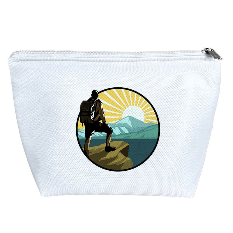 کیف لوازم آرایش دخترانه خندالو مدل کوهنوردی کمپینگ Camping کد 3226