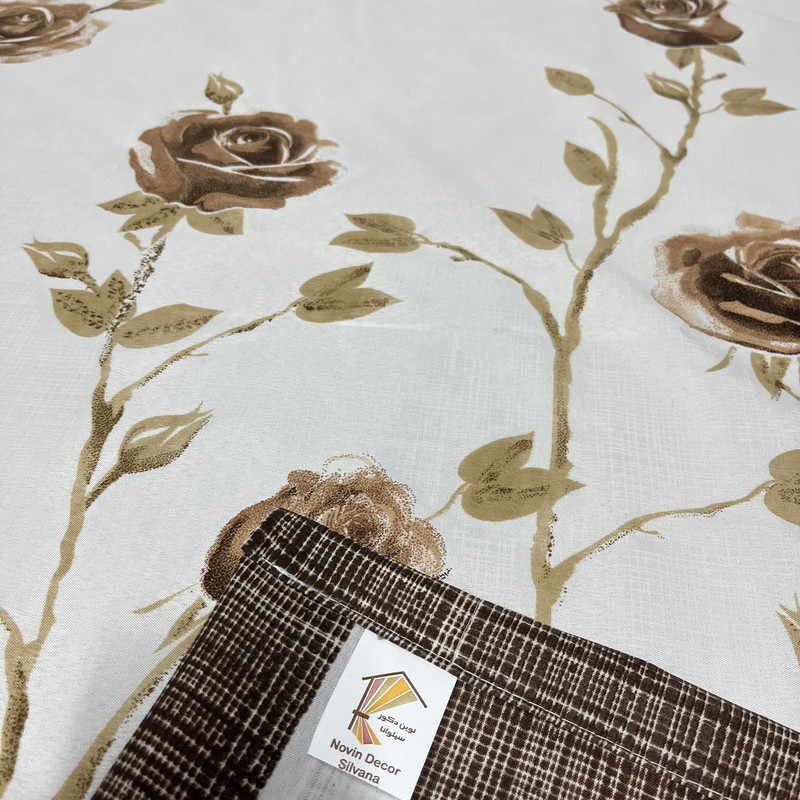 پرده نوین دکور سیلوانا مدل رز 4020 سایز 280 × 300 سانتی متر پرده نوین دکور سیلوانا مدل رز 4020 سایز 280 × 300 سانتی متر