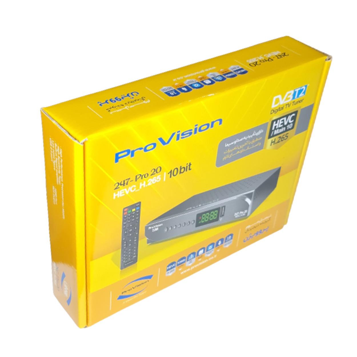 گیرنده دیجیتال پروویژن مدل PRO20-Y گیرنده دیجیتال پروویژن مدل PRO20-Y