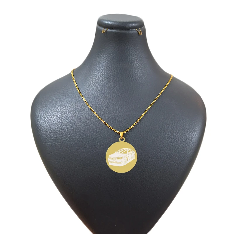گردنبند هایکا طرح ماشین دنا پلاس کد ja.h 165