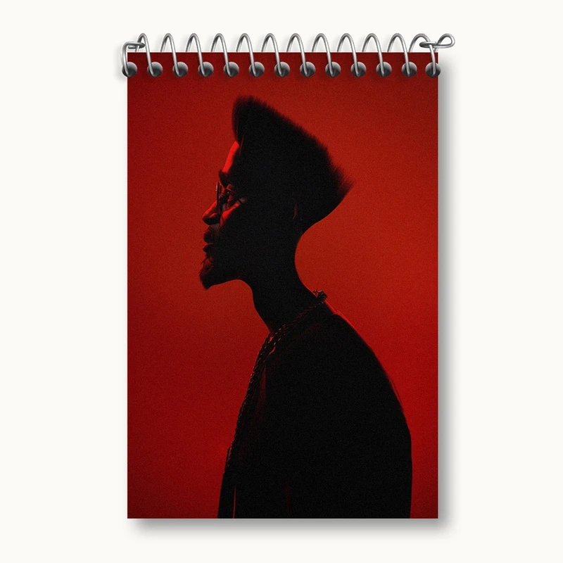 دفتر یادداشت 50 برگ خندالو مدل De La Soul کد F774