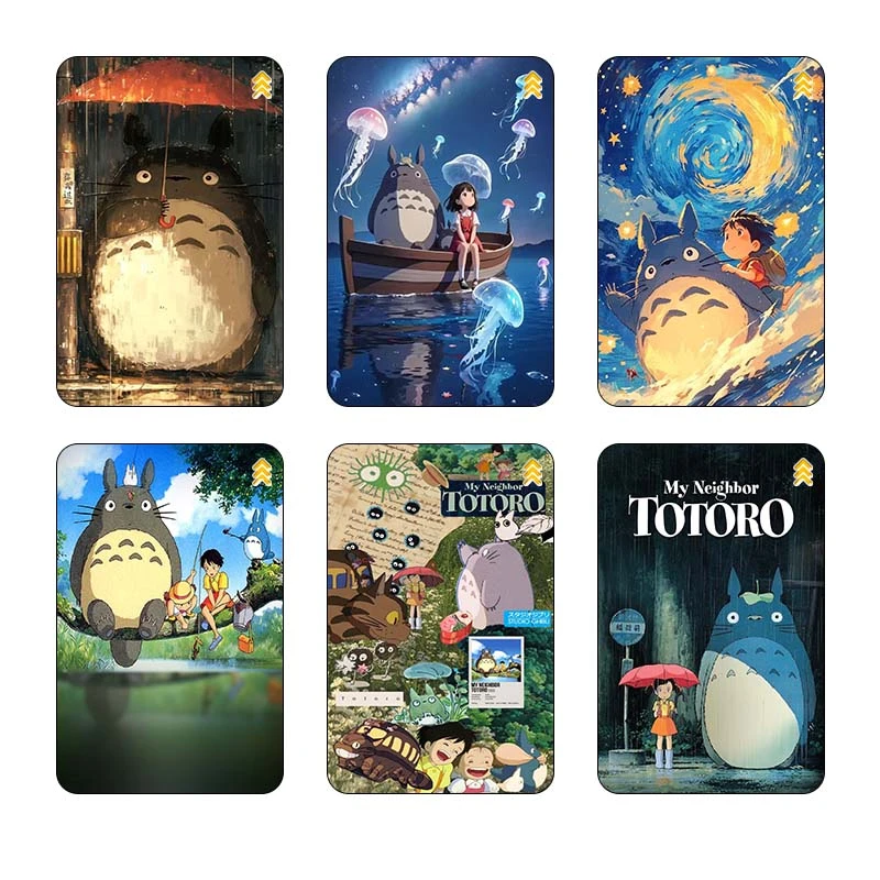 استيکر کارت کارنيکا طرح همسایه من توتورو کد 57680 مجموعه 6 عددی