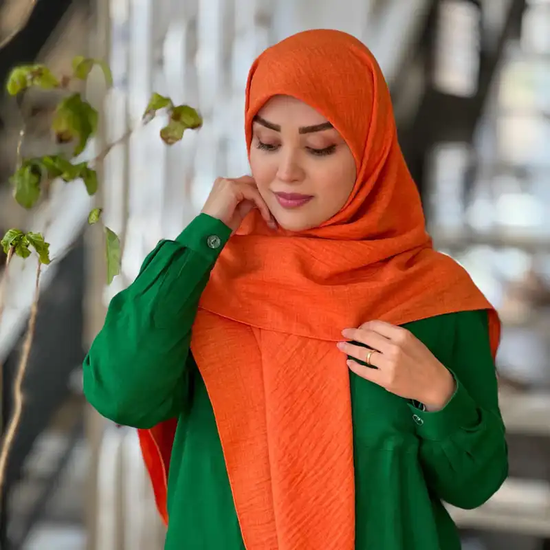 روسری زنانه مدل نخی ضخیم کد a-5031