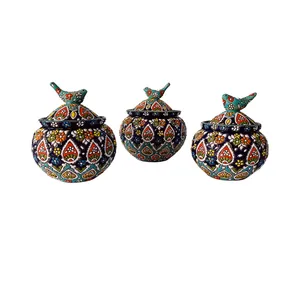ست پاسماوری میناکاری مدل 852 مجموعه 3 عددی