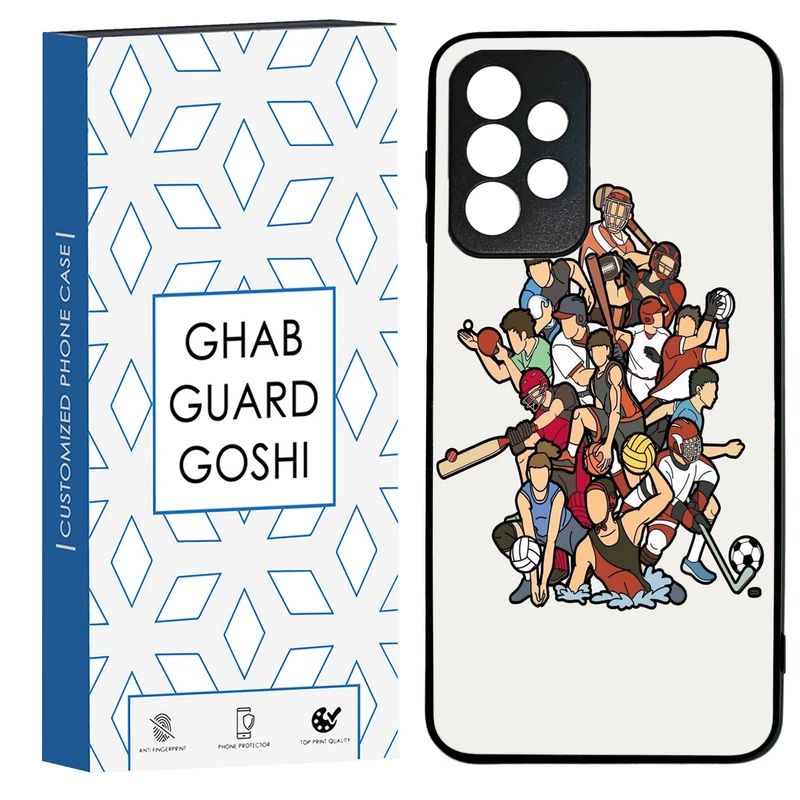 کاور قاب گارد گوشی طرح ورزشی کد TPU-122 مناسب برای گوشی موبایل سامسونگ Galaxy A73
